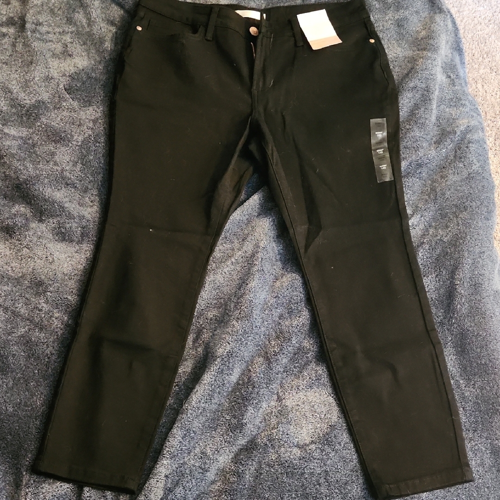 LC Lauren Conrad Black Skinny Jeans